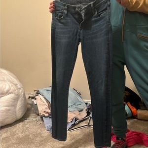 Skinny dark wash jeans